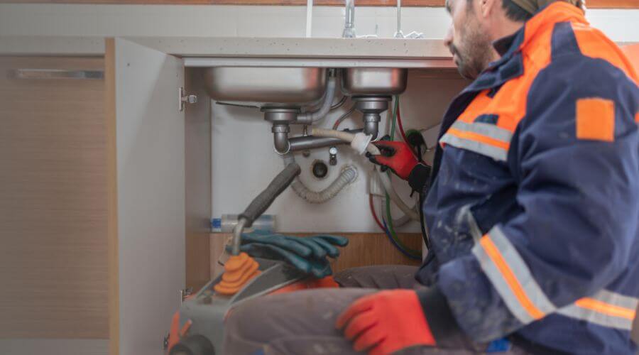 Commercial Slab Leak Plumbing in Drums, PA